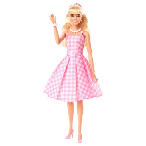 Barbie The Movie Muñeca Barbie in Pink Gingham Dress