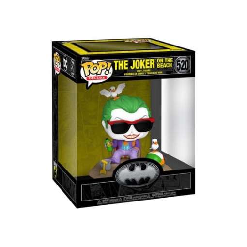 Batman 85th Anniversary POP! Deluxe Vinyl Figura The Joker (Beach) 9 cm