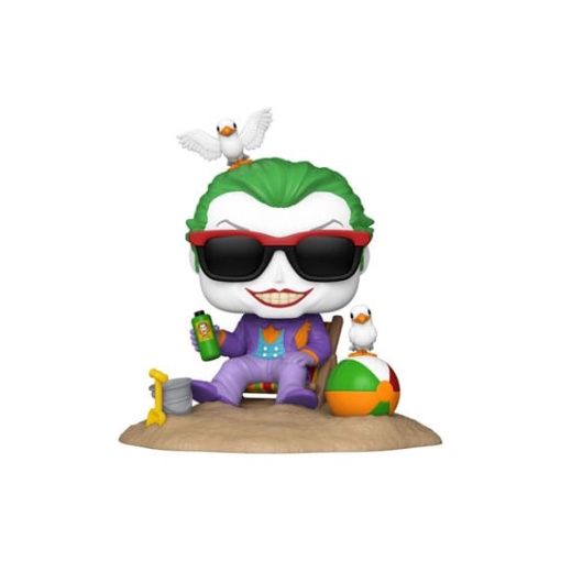 Batman 85th Anniversary POP! Deluxe Vinyl Figura The Joker (Beach) 9 cm