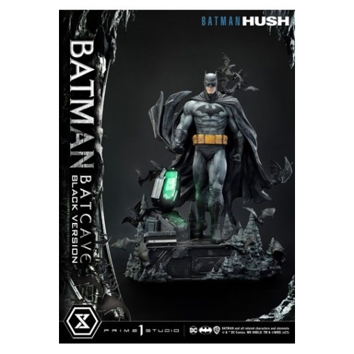 Batman Hush Estatua 1/3 Batman Batcave Black Version 88 cm