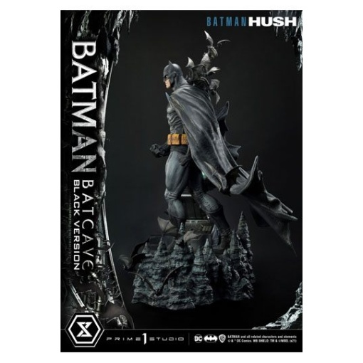 Batman Hush Estatua 1/3 Batman Batcave Black Version 88 cm