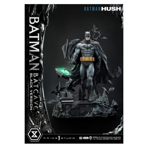 Batman Hush Estatua 1/3 Batman Batcave Black Version 88 cm