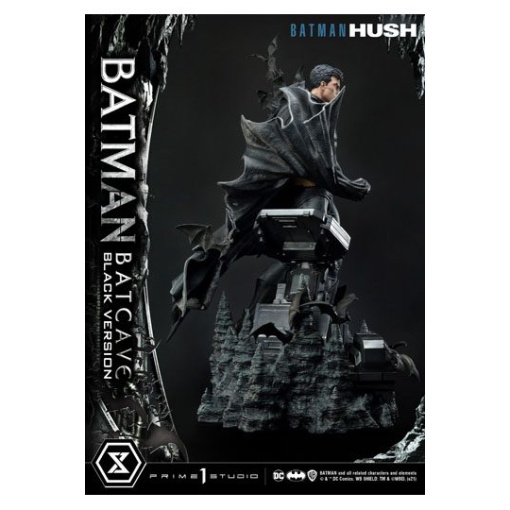 Batman Hush Estatua 1/3 Batman Batcave Black Version 88 cm