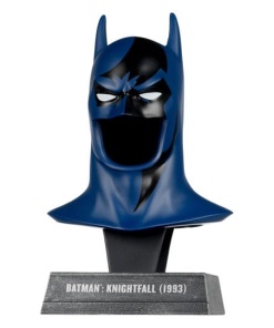 Batman: Knightfall DC Direct Mini Réplica 1/3 Máscara de Batman 19 cm