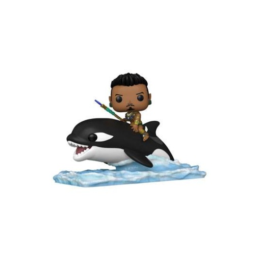 Black Panther: Wakanda Forever POP! Rides Super Deluxe Vinyl Figura Namor with Orca 15 cm