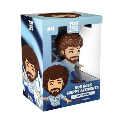 Bob Ross Figura Vinyl Bob Ross Happy Accidents 12 cm