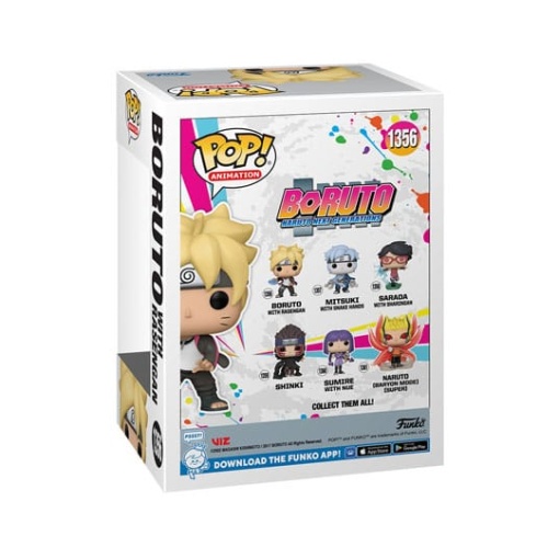 Boruto - Naruto Next Generations POP! Television Vinyl Figura Boruto w/Rasengan 9 cm