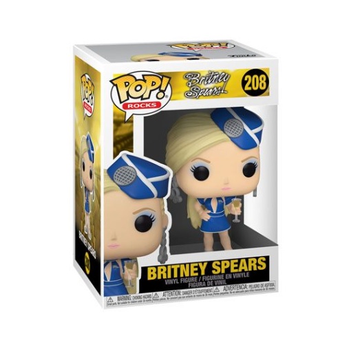 Britney Spears POP! Rocks Vinyl Figura Stewardess 9 cm