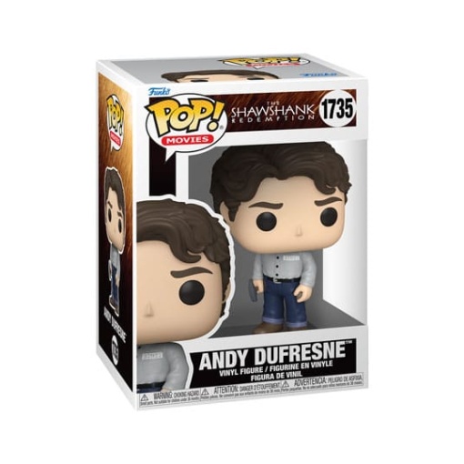 Cadena perpetua Figura POP! Movies Vinyl Andy Dufresne 9 cm