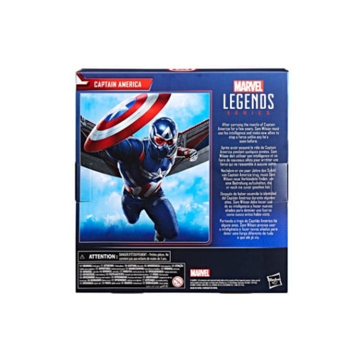 Captain America: Brave New World Marvel Legends Figura Captain America 15 cm