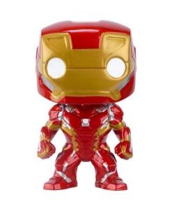 Captain America Civil War POP! Vinyl Cabezón Iron Man 10 cm