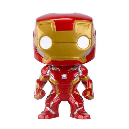 Captain America Civil War POP! Vinyl Cabezón Iron Man 10 cm