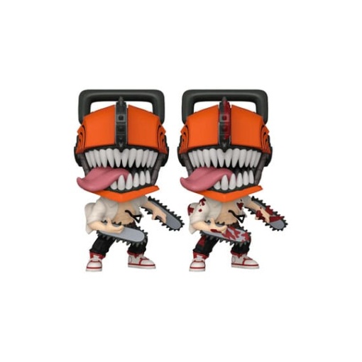 Chainsaw Man POP! Animation Vinyl Figuren Chainsaw Man w/CH(BD) 9 cm Surtido (6)