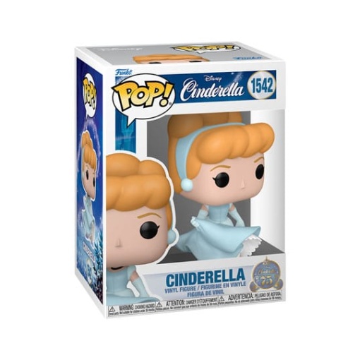 Cinderella 75th Anniversary POP! Disney Vinyl Figura Cinderella 9 cm