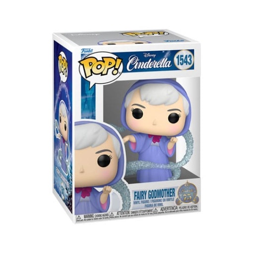 Cinderella 75th Anniversary POP! Disney Vinyl Figura Fairy GM 9 cm