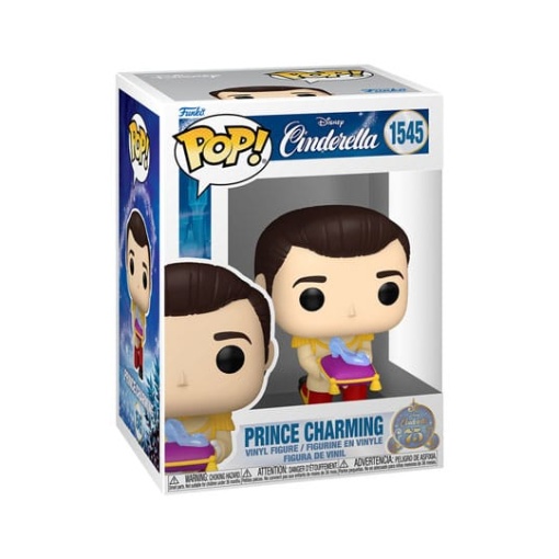 Cinderella 75th Anniversary POP! Disney Vinyl Figura Prince C 9 cm