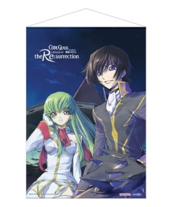 Code Geass Lelouch of the Re:surrection Póster Tela Lelouch and C.C. 50 x 70 cm