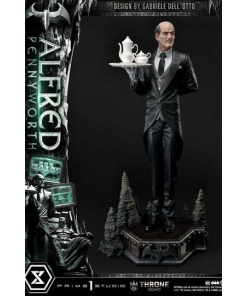 DC Comics Estatua Throne Legacy Series Alfred Pennyworth (Batman Comics) 57 cm