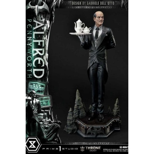 DC Comics Estatua Throne Legacy Series Alfred Pennyworth (Batman Comics) 57 cm