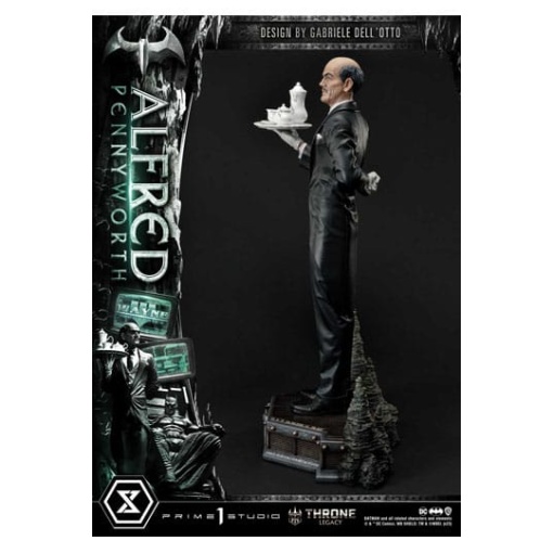 DC Comics Estatua Throne Legacy Series Alfred Pennyworth (Batman Comics) 57 cm