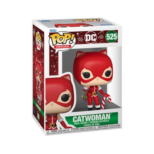 DC Comics Figura POP! Heroes Vinyl Holiday '24- Catwoman 9 cm