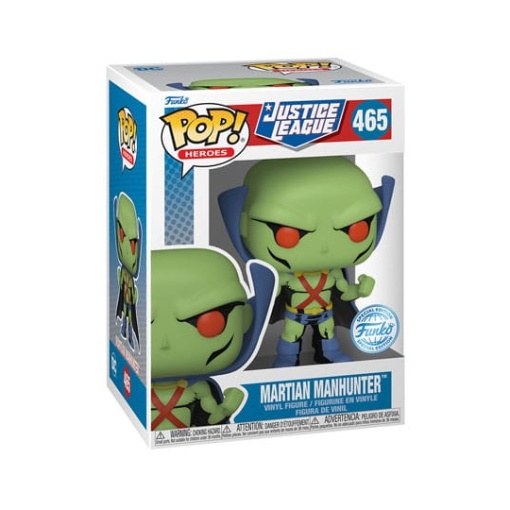 DC Comics Figura POP! Heroes Vinyl JL Comic - Martian Manhunter 9 cm