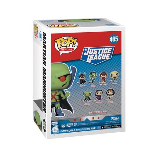 DC Comics Figura POP! Heroes Vinyl JL Comic - Martian Manhunter 9 cm