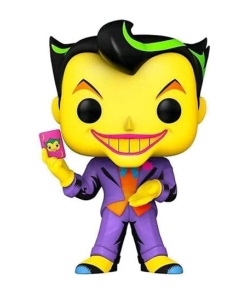 DC Comics Figura POP! Heroes Vinyl Joker (Black Light) 9 cm