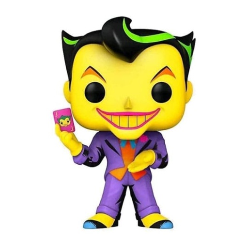 DC Comics Figura POP! Heroes Vinyl Joker (Black Light) 9 cm