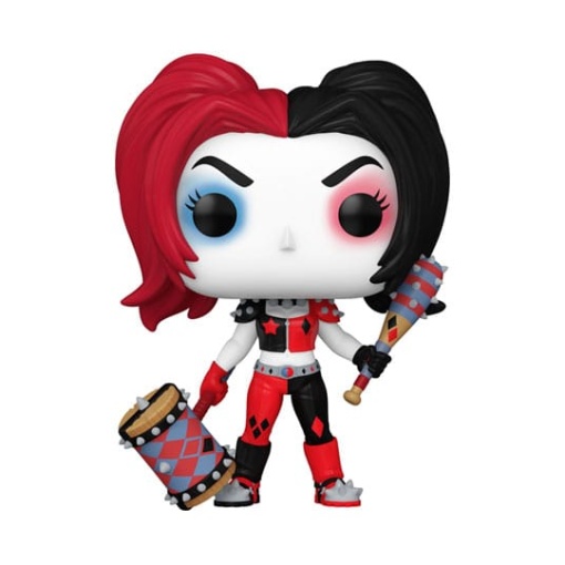 DC Comics: Harley Quinn Takeover Figura POP! Heroes Vinyl Harley with Weapons 9 cm