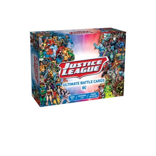 DC Comics Juego de Cartas Justice League Ultimate Battle Cards *Edición francés*