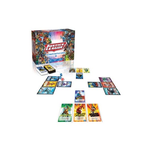 DC Comics Juego de Cartas Justice League Ultimate Battle Cards *Edición francés*