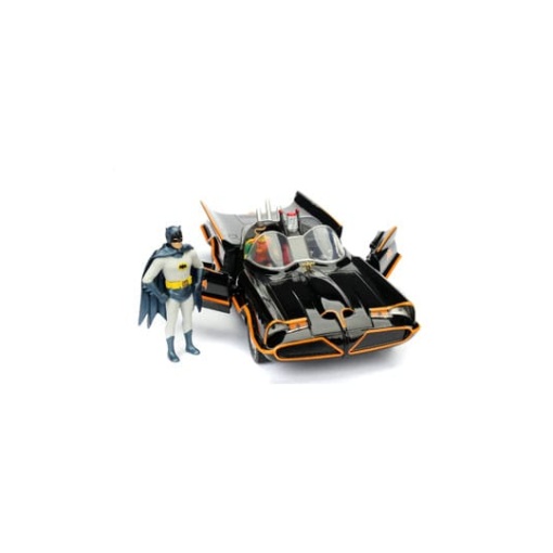 DC Comics Vehículo 1/24 Batman 1966 Classic Batmobile