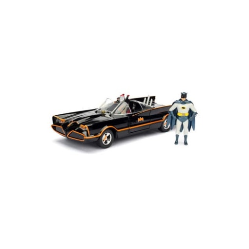 DC Comics Vehículo 1/24 Batman 1966 Classic Batmobile