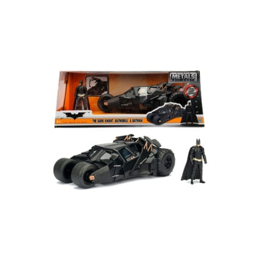 DC Comics Vehículo 1/24 Batman The Dark Knight Batmobile