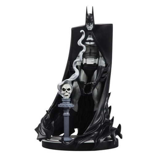 DC Direct Estatua a 1/10 Batman Black & White by Bill Sienkiewicz 20 cm