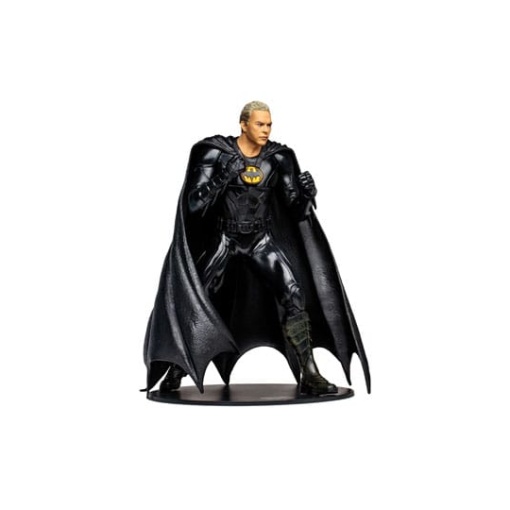 DC The Flash Movie Estatua Batman Multiverse Unmasked (Gold Label) 30 cm