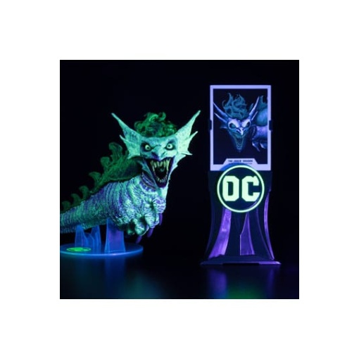 Dark Nights: Metal DC Multiverse Figura The Joker Dragon Glow in the Dark Edition (Gold Label) 25 cm