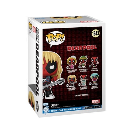 Deadpool Parody POP! Vinyl Figura Metal band 9 cm