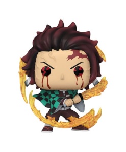 Demon Slayer: Kimetsu no Yaiba POP! Animation Vinyl Figuren Tanjiro(Sun Breathing) 9 cm