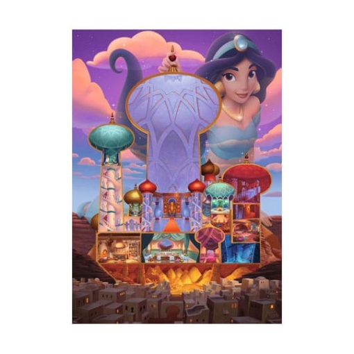 Disney Castle Collection Puzzle Jasmín (Aladdín) (1000 piezas)