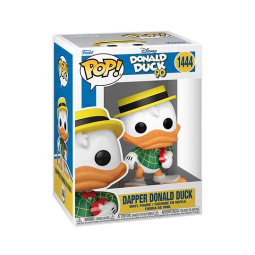 Disney DD 90th Anniversary POP! Disney Vinyl Figura Donald Duck(dapper) 9 cm