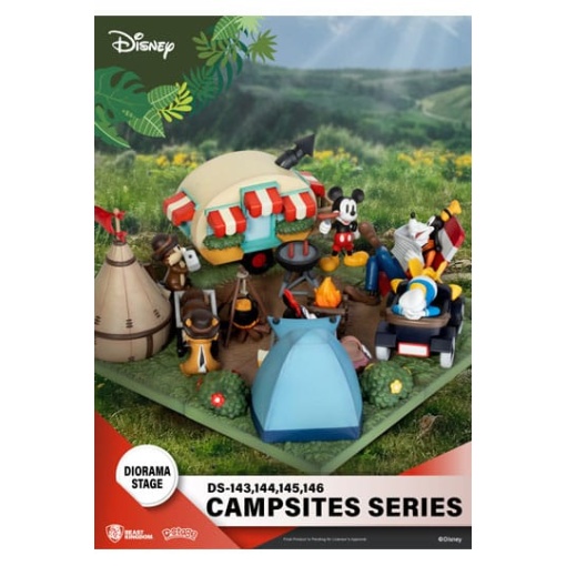 Disney Diorama PVC D-Stage Campsite Series Chip & Dale 10 cm