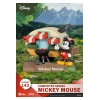 Disney Diorama PVC D-Stage Campsite Series Mickey Mouse 10 cm