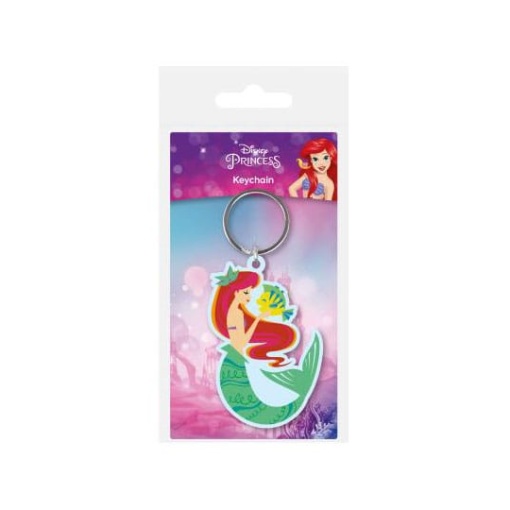 Disney Llavero caucho The Little Mermaid 6 cm