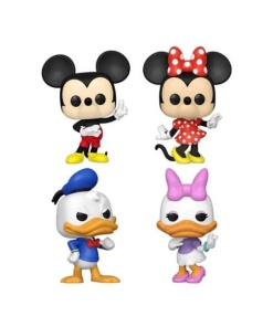 Disney Pack de 4 Figuras POP! Movies Vinyl Classics 9 cm