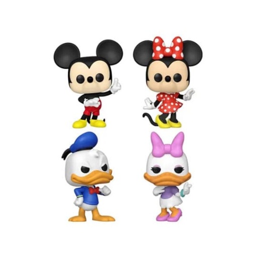 Disney Pack de 4 Figuras POP! Movies Vinyl Classics 9 cm