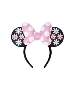 Disney by Loungefly Diadema Minnie Floral Rock the Dots