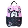 Disney by Loungefly Mochila Full-Size Minnie Floral Rock the Dots