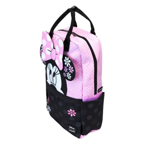 Disney by Loungefly Mochila Full-Size Minnie Floral Rock the Dots